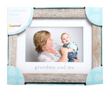 Load image into Gallery viewer, Grandma and Me Sentiment Frame, Rustic