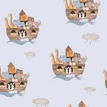 Load image into Gallery viewer, Noah's Ark Muslin Quilt Baby & Kids Blanket