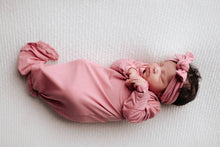 Load image into Gallery viewer, Rose Knotted Gown: Gown & Bow