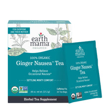 Load image into Gallery viewer, Earth Mama Organics - Organic Ginger Nausea Tea