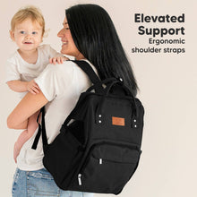 Load image into Gallery viewer, KeaBabies - Original Diaper Bag Backpack, Baby Bags with Changing Pad: Marine Blue