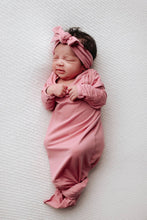 Load image into Gallery viewer, Rose Knotted Gown: Gown & Bow