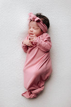 Load image into Gallery viewer, Rose Knotted Gown: Gown & Bow
