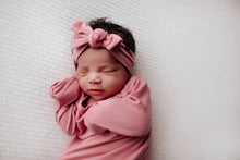 Load image into Gallery viewer, Rose Knotted Gown: Gown & Bow