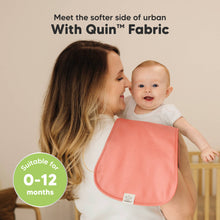 Load image into Gallery viewer, KeaBabies - 5-Pack Quin Baby Burp Cloths, Soft Burping Cloths for Babies: Muted Pastel