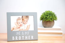 Load image into Gallery viewer, Me and My Brother Sentiment Frame, Gray