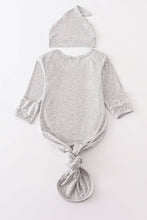 Load image into Gallery viewer, Sand bamboo baby 2pc gown