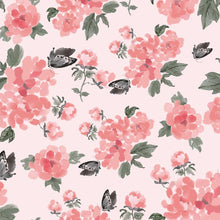 Load image into Gallery viewer, LollyBanks - Organic Cotton Sleep Sack 0.5 TOG Pretty in Peony: S (0-6 months)