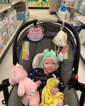 Load image into Gallery viewer, Zig Zag No Touching Car Seat and Stroller Tag