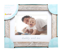 Load image into Gallery viewer, Daddy and Me Sentiment Frame, Rustic, Father's Day Gift