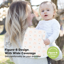 Load image into Gallery viewer, KeaBabies - KeaBabies 5-Pack Urban Burp Cloths: Pink Dreams