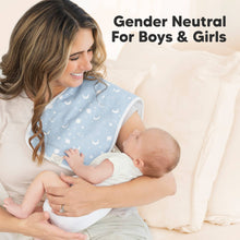 Load image into Gallery viewer, KeaBabies - KeaBabies 5-Pack Urban Burp Cloths: Constellation