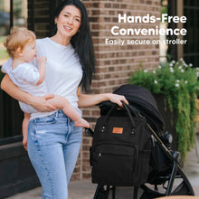 Load image into Gallery viewer, KeaBabies - Original Diaper Bag Backpack, Baby Bags with Changing Pad: Marine Blue