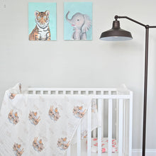 Load image into Gallery viewer, Noah's Ark Baby Swaddle Blanket
