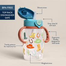 Load image into Gallery viewer, Itzy Ritzy - *NEW OPTIONS* Itzy Sips™ - Straw Cup With Snap-Close Lid: Woodland