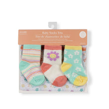 Load image into Gallery viewer, Trio Bonjour Bébé - Baby Socks