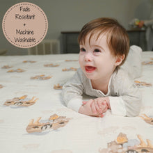 Load image into Gallery viewer, Noah's Ark Baby Swaddle Blanket