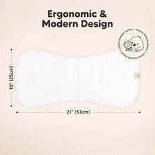 Load image into Gallery viewer, KeaBabies - KeaBabies 5-Pack Urban Burp Cloths: Soft White