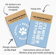 Load image into Gallery viewer, In My Mom Era White Vinyl Car Window Decal