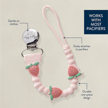 Load image into Gallery viewer, Itzy Ritzy - *NEW OPTIONS* Itzy Paci Strap Plus™: Pink Bows