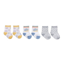 Load image into Gallery viewer, Trio Happy Baby Vibes - Baby Socks