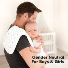 Load image into Gallery viewer, KeaBabies - KeaBabies 5-Pack Softe Burp Cloths: Nordic