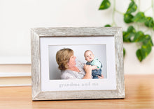 Load image into Gallery viewer, Grandma and Me Sentiment Frame, Rustic