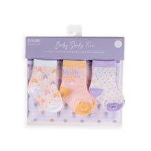 Load image into Gallery viewer, Trio Mushy Love - Baby Socks
