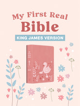 Load image into Gallery viewer, My First Real Bible - Girl : King James Version