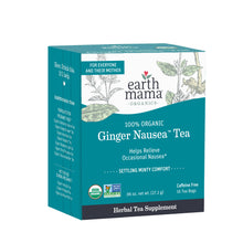 Load image into Gallery viewer, Earth Mama Organics - Organic Ginger Nausea Tea