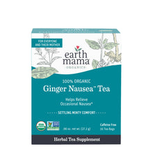 Load image into Gallery viewer, Earth Mama Organics - Organic Ginger Nausea Tea