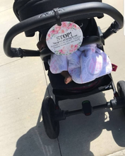 Load image into Gallery viewer, Flower No Touching Baby Car Seat and Stroller Tag
