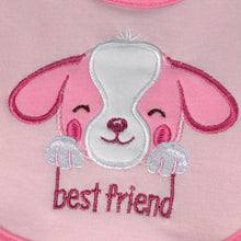 Load image into Gallery viewer, 5 Pack Embroidered Baby Bibs
