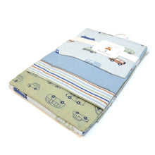 Load image into Gallery viewer, 4-Pack Flannel Receiving Baby Blankets
