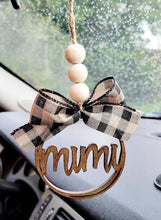 Load image into Gallery viewer, Mimi Car Charm Ornament: TAN SUNFLOWER
