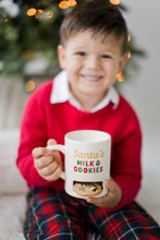 Load image into Gallery viewer, Pearhead - Christmas Mug with Cookie Slot, Santa's Milk &amp; Cookies
