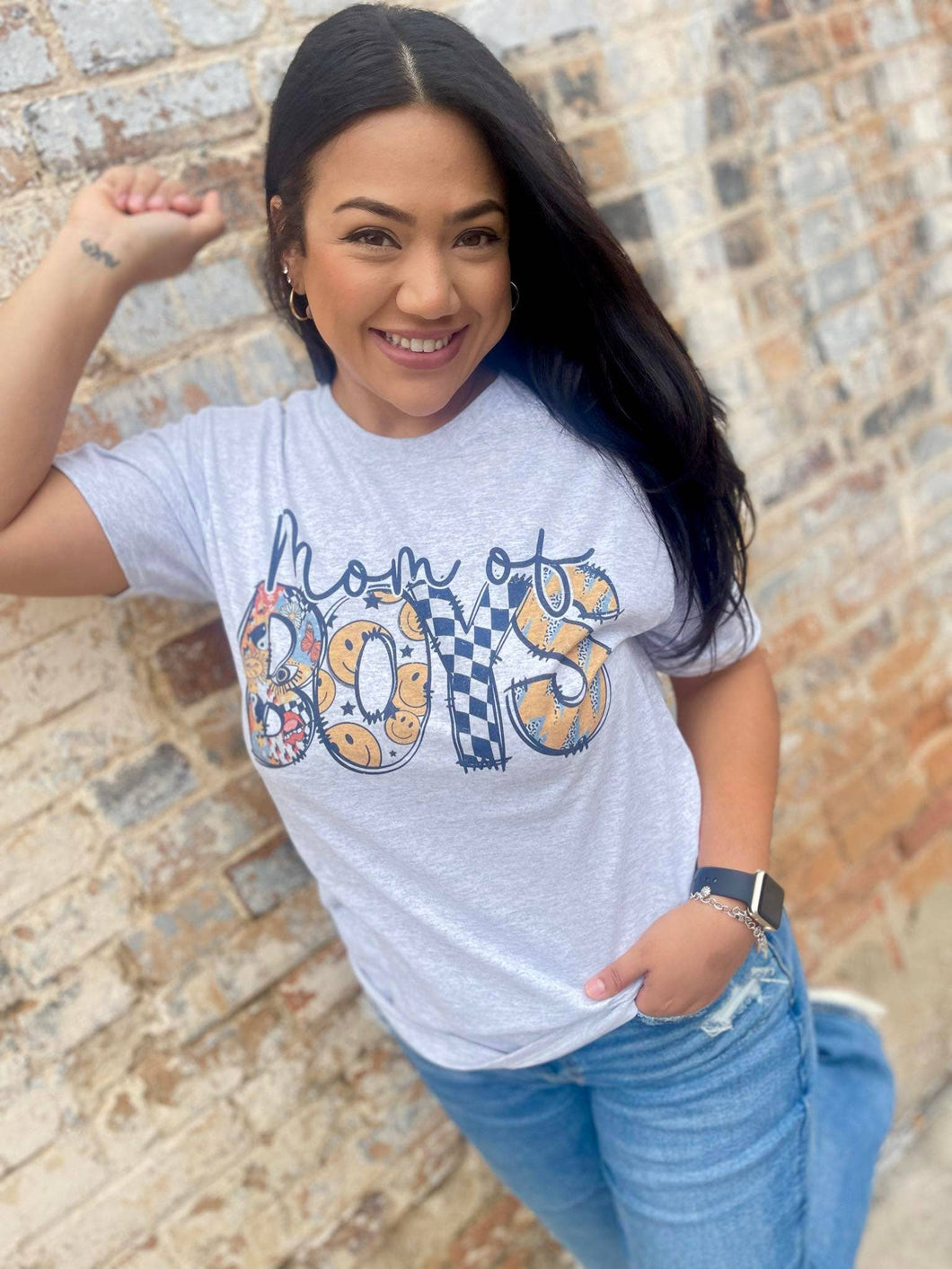 Mom of Boys - Graphic T-Shirt