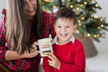 Load image into Gallery viewer, Pearhead - Christmas Mug with Cookie Slot, Santa's Milk &amp; Cookies
