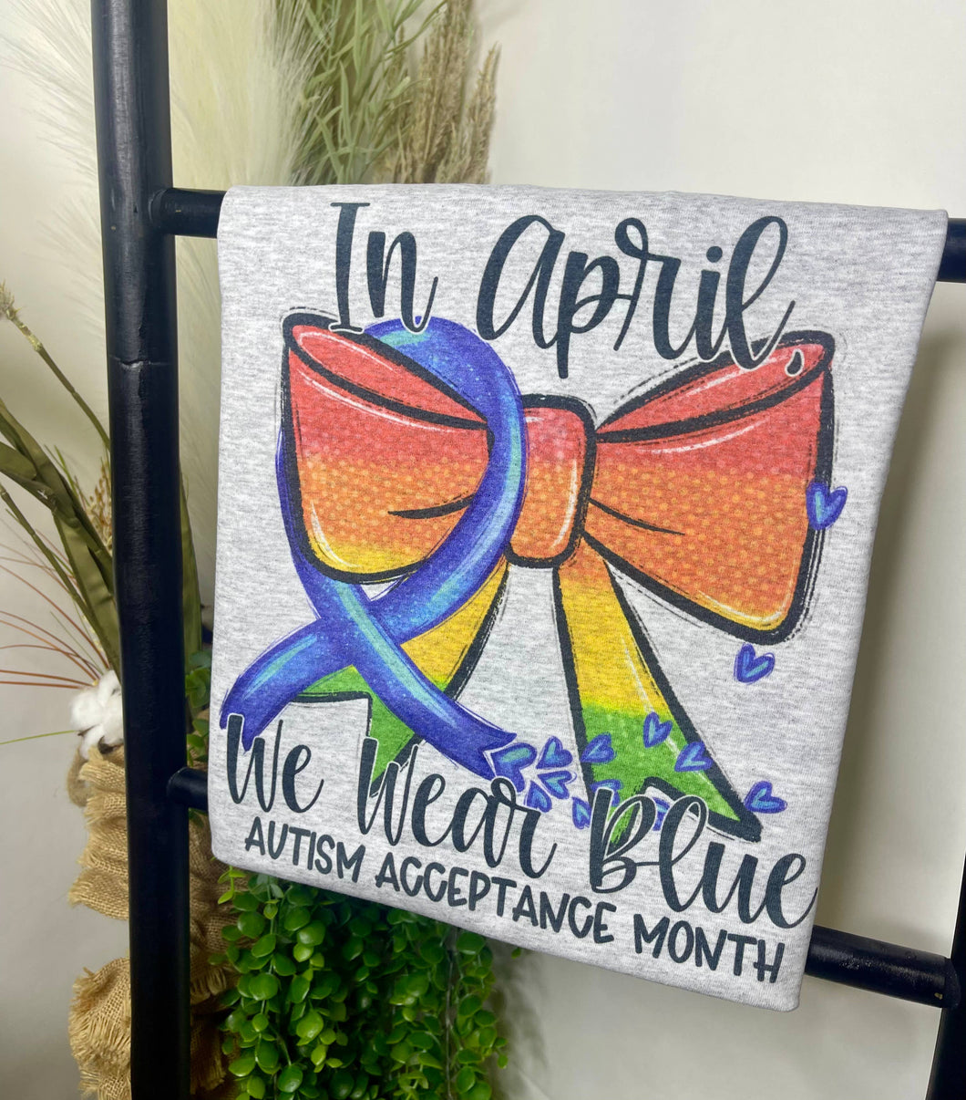 In April We Wear Blue - Graphic T-Shirt