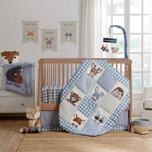 Load image into Gallery viewer, Forest Friends 5PC Crib Bedding Set
