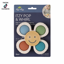 Load image into Gallery viewer, Itzy Ritzy - *NEW OPTION* Itzy Pop &amp; Whirl™ - Bath + Travel Toy: Smile
