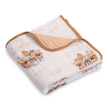 Load image into Gallery viewer, Noah's Ark Muslin Quilt Baby &amp; Kids Blanket
