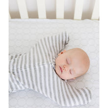 Load image into Gallery viewer, Swaddle Sack, Heathered Stripes: Small 0-3 Mo
