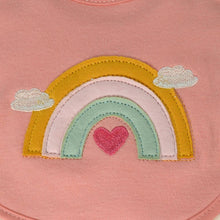 Load image into Gallery viewer, 5 Pack Embroidered Baby Bibs

