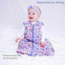 Load image into Gallery viewer, LollyBanks - Organic Cotton Sleep Sack 0.5 TOG Field of Dreams: S (0-6 months)
