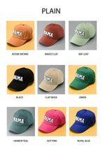 Load image into Gallery viewer, WASHED SHERPA MAMA BASEBALL CAPS*
