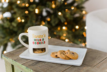 Load image into Gallery viewer, Pearhead - Christmas Mug with Cookie Slot, Santa's Milk &amp; Cookies
