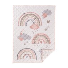 Load image into Gallery viewer, Over the Rainbow 4PC Crib Bedding Set

