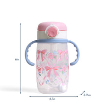 Load image into Gallery viewer, Itzy Ritzy - *NEW OPTIONS* Itzy Sips™ - Straw Cup With Snap-Close Lid: Ribbons &amp; Roses
