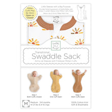 Load image into Gallery viewer, Swaddle Sack, Sunny Days Watercolor: Small 0-3 Mo
